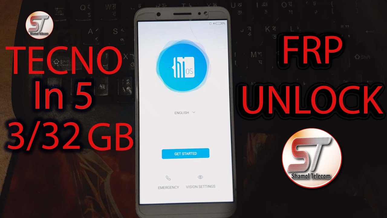 Tecno IN5 Frp Unlock By cm2