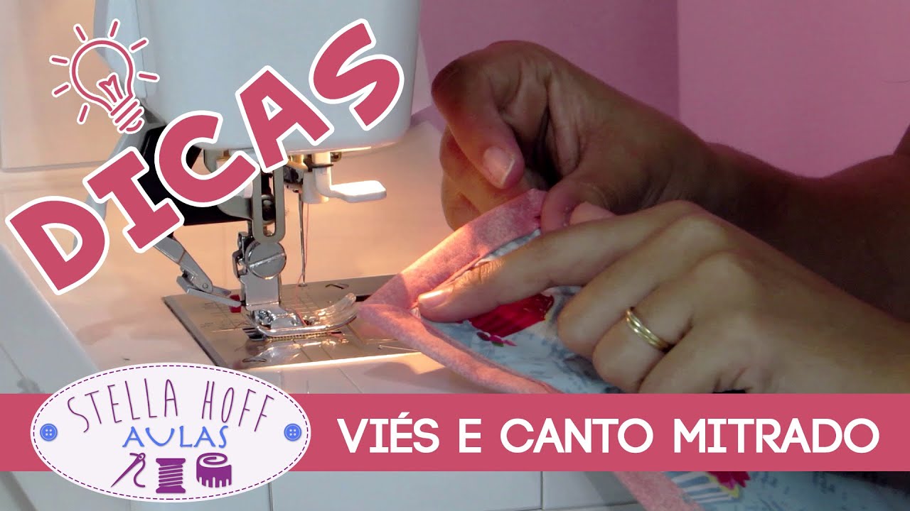 Stella Hoff Aulas Dicas Episódio 03 Viés e Canto Mitrado YouTube Artesanato Luminaria De Bola De Gude ~ Stella Hoff Aulas Dicas Episódio 03 Viés e Canto Mitrado YouTube