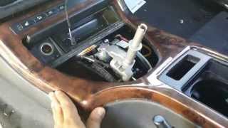 BMW E53 X5 Dash Center Console Shifter Removal Part 1