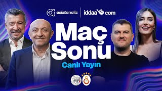 Ajax 0-3 Galatasaray | “Galatasaray, Türkiye’nin Futbol Markasıdır, Osimhen 150 Milyon Euro…