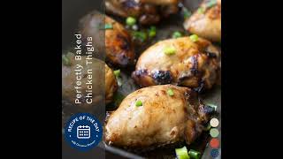 Perfectly Baked Chicken Thighs