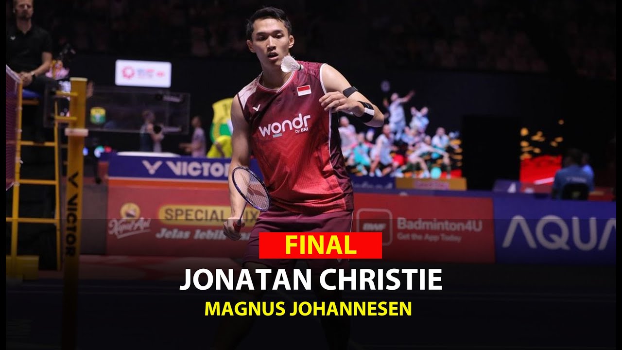 🔴FINAL - Jonatan Christie vs Magnus Johannesen I HYLO OPEN 2025