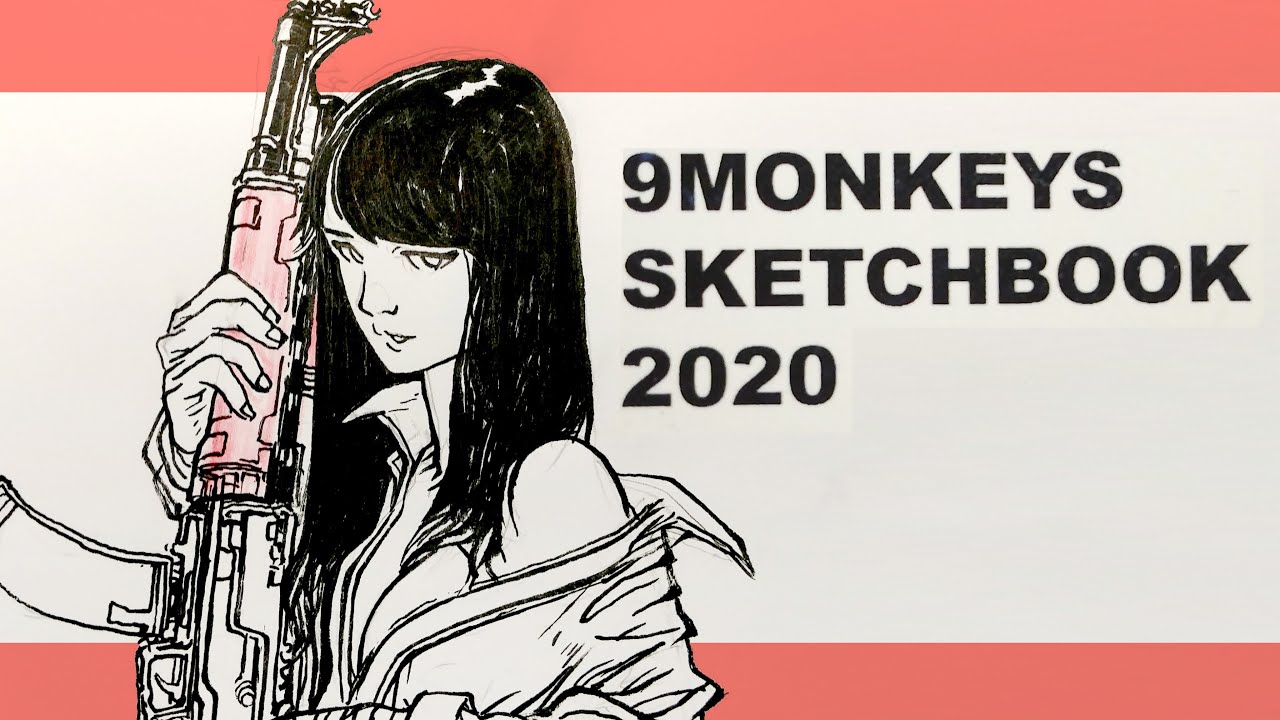 Ryan Barry: 2020 Sketchbook Artbook Review: Become Unto Machine