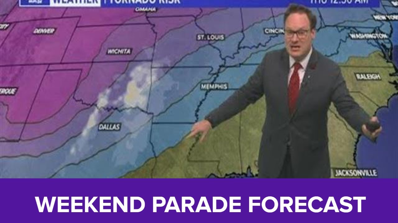 New Orleans Weather: Rain could end but cold for weekend parades - YouTube