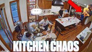 FIRE IN THE KITCHEN | MICROWAVE CATCHES FIRE DURING DINNER SHOCKING FAMILY