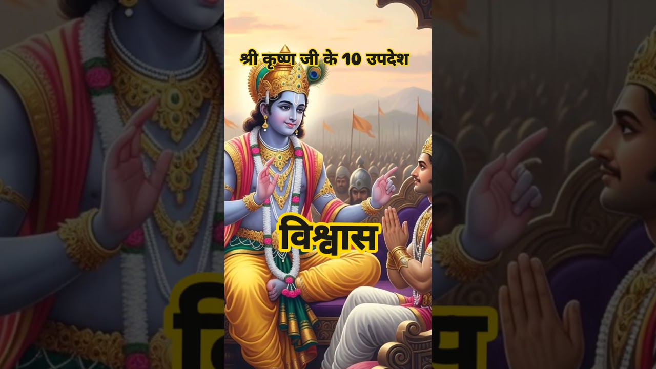 श्री कृष्णा जी के 10 उपदेश 🙏#viral #shorts #trending #youtubeshorts #ytshorts #yt #facts #youtube