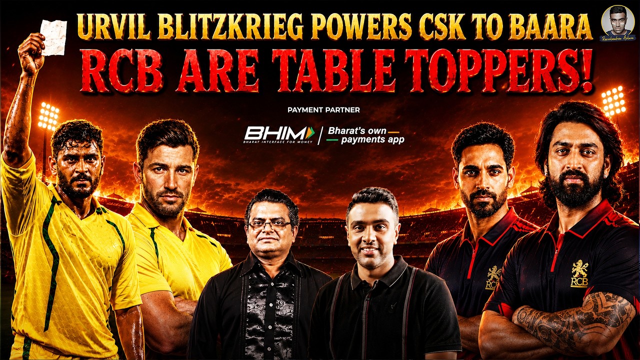Sunday Thrillers! Urvil Blitzkrieg, RCB Table Toppers | CSK vs LSG | RCB vs MI | IPL 2026