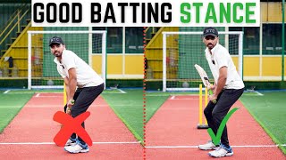 Advance Batting Stance for Spinners & Fast Bowlers @cricketmastery