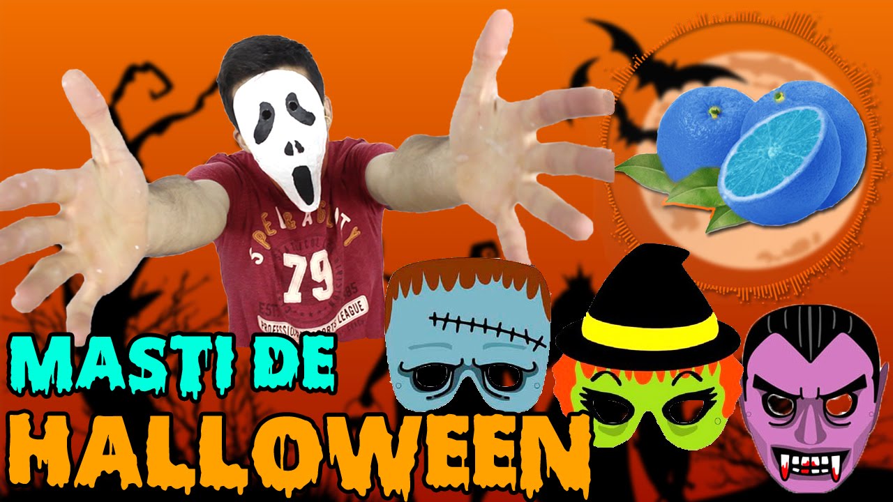 Cum Sa Faci Masti De Halloween Youtube