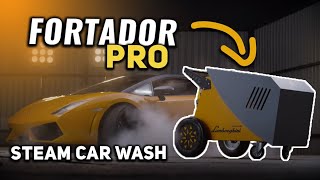 FORTADOR PRO - Steam Car wash powered by Lamborghini