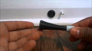 How To Install A Spring Doorstop