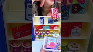 迷你微缩小超市开张啦，食品饮料生活用品一应俱全 #玩具 #益智玩具 #燒腦