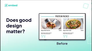 Does Good Digital Signage Content Design Matter Burrito Loco Example