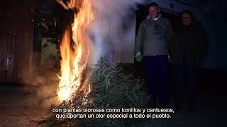 La quema del leño - Montesclaros