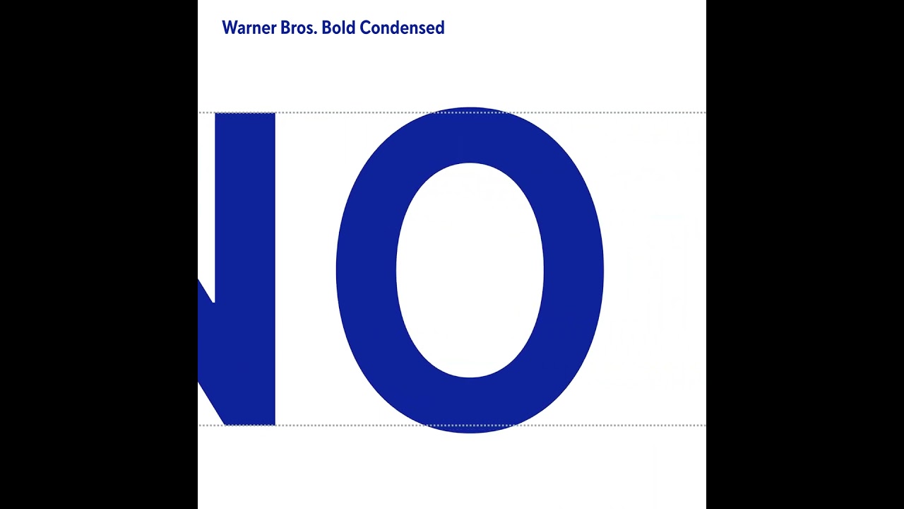 Introducing - Warner Bros. Condensed Bold 