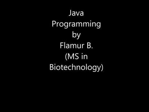 Java Programming Lesson