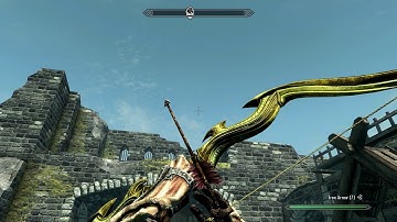 Skyrim Special Edition Mod Review All Bow SFX Replaced with PEW!