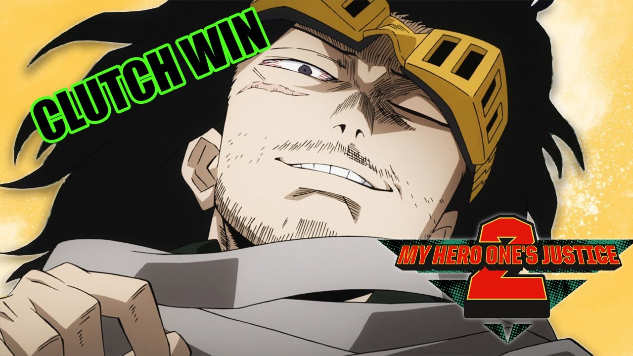 NEVER DOUBT YOURSELF ERASERHEAD GAMEPLAY MY HERO ONES JUSTICE 2