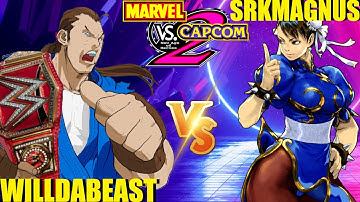 MvC2 Mvci Umvc3 WILLDABEAST vs SRKMAGNUS pt 3