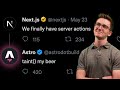 The problem with server actions