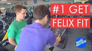 #1 GetFelixFit - James is testing my fitness - British Tennis 2018