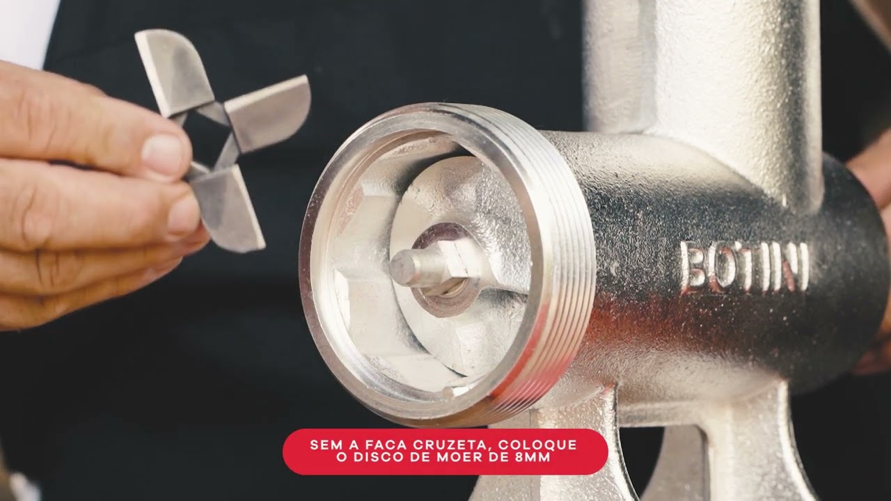 MOEDOR DE CARNE MANUAL B22 | INSTRUÇÃO DE USO