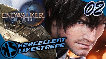 The First Dungeon | Final Fantasy XIV: Endwalker - Day 1 (Part 2) | KZXcellent Livestreams