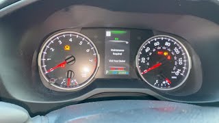 How To Reset Maintenance Required on Toyota RAV4 2019-2022