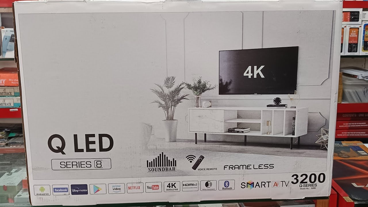 32 Q LED 4K SMART FRAMELESS TV | Q-SERIES | Voice Remote | Youtube 32 Q LED 4K SMART FRAMELESS TV | Q-SERIES | Voice Remote | Youtube