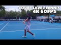 Fabio Fognini Practice 2021 Australian Open | Court Level (4K 60FPS)