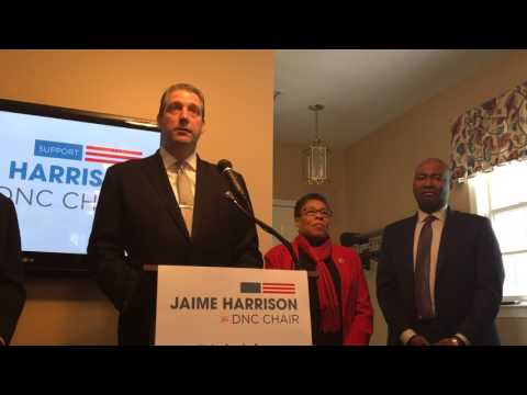 Ohio congress members Marcia Fudge, Tim Ryan back Jaime Harrison of SC for DNC chair