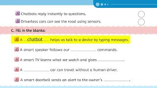Computer Class 3 | Chapter 8: Artificial Intelligence | Exercise