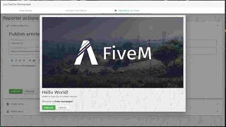 Fivem newspaper Script  | Fivem script | Qbcore Script