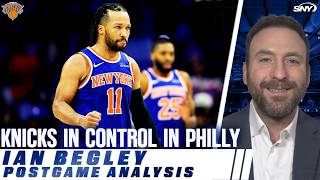 Ian Begley breaks down Knicks’ Game 3 win over Sixers, the energy of Mikal Bridges