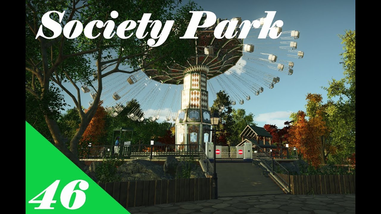 Planet Coaster | Society Park Part 46 | Water, Swing and gate
