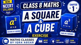 L-4 | Class 8 Maths Chapter 1 | A Square and A Cube | New NCERT Syllabus 2025-26