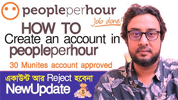 PeoplePerHour : Create Account  | Your application has been rejected for a third time  |100% Solved