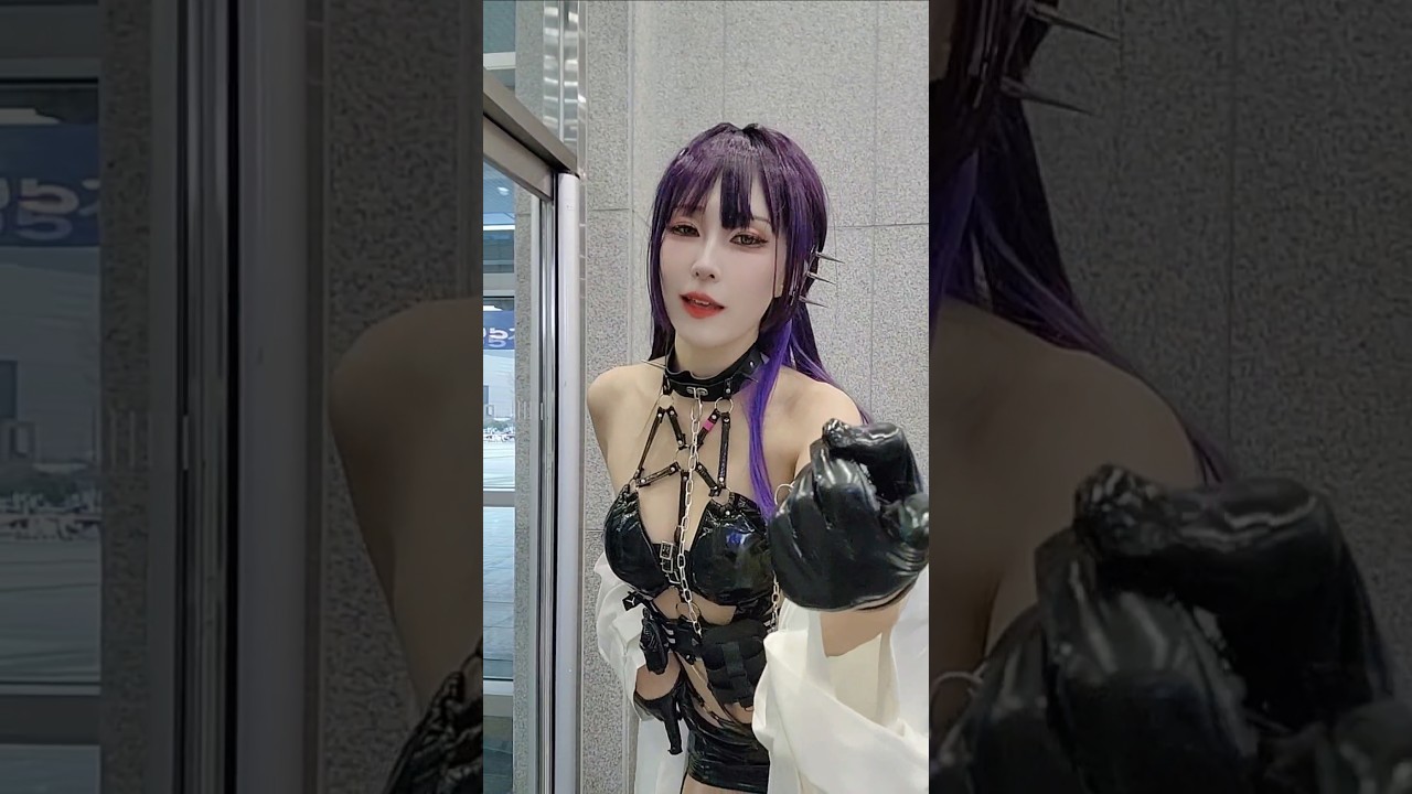 박시은 로사 코스프레 모델 ニケ ミハラ コスプレ nikke mihara cosplay 니케 미하라 코스프레  #九万字dj舞蹈 #douyin