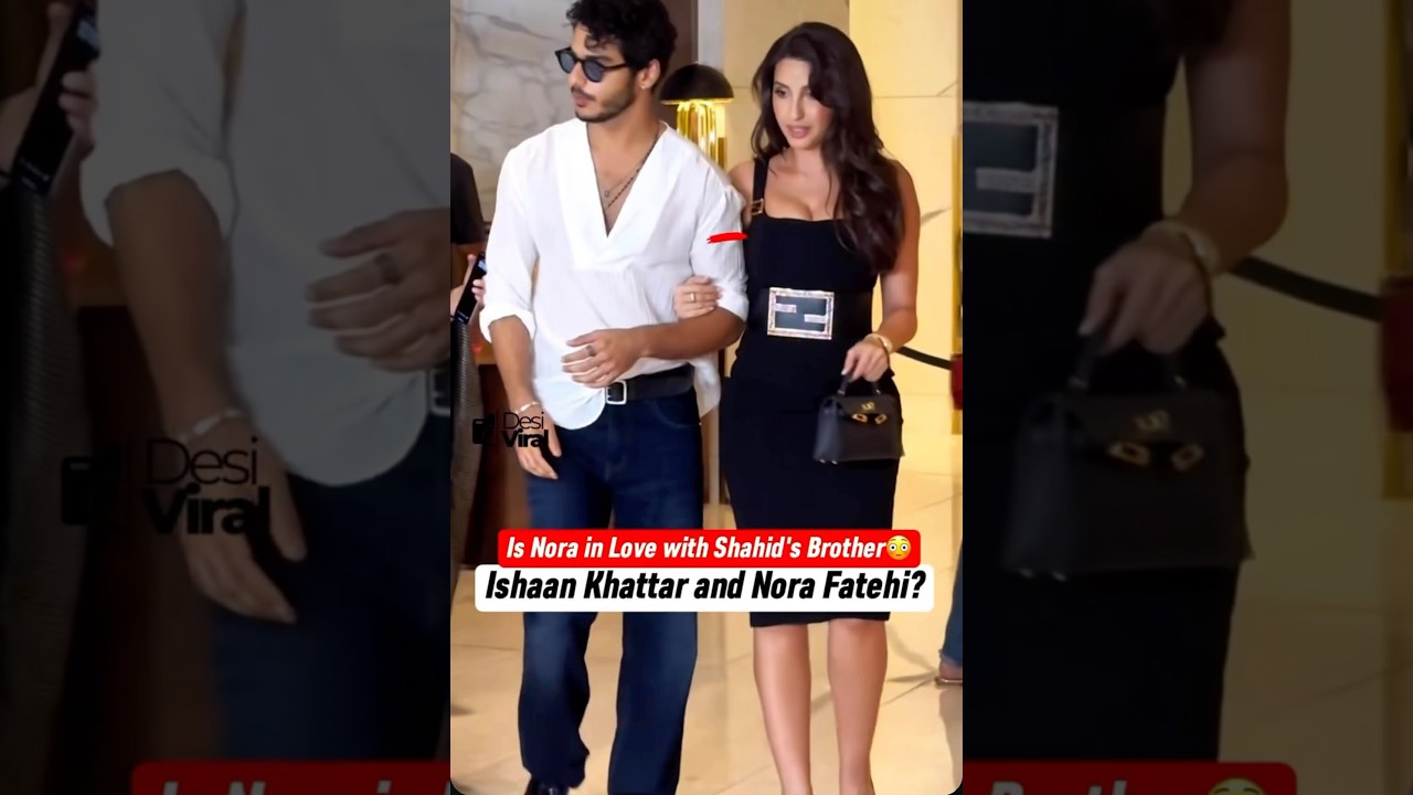 Nora fatehi with new boyfriend 