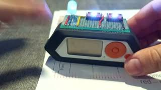 Flipper Zero starves a WS2812 LED's power!
