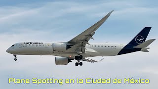 PLANE SPOTTING en el AICM (“MMMX”) l TAKEOFF AND LANDING TO MEXICO CITY