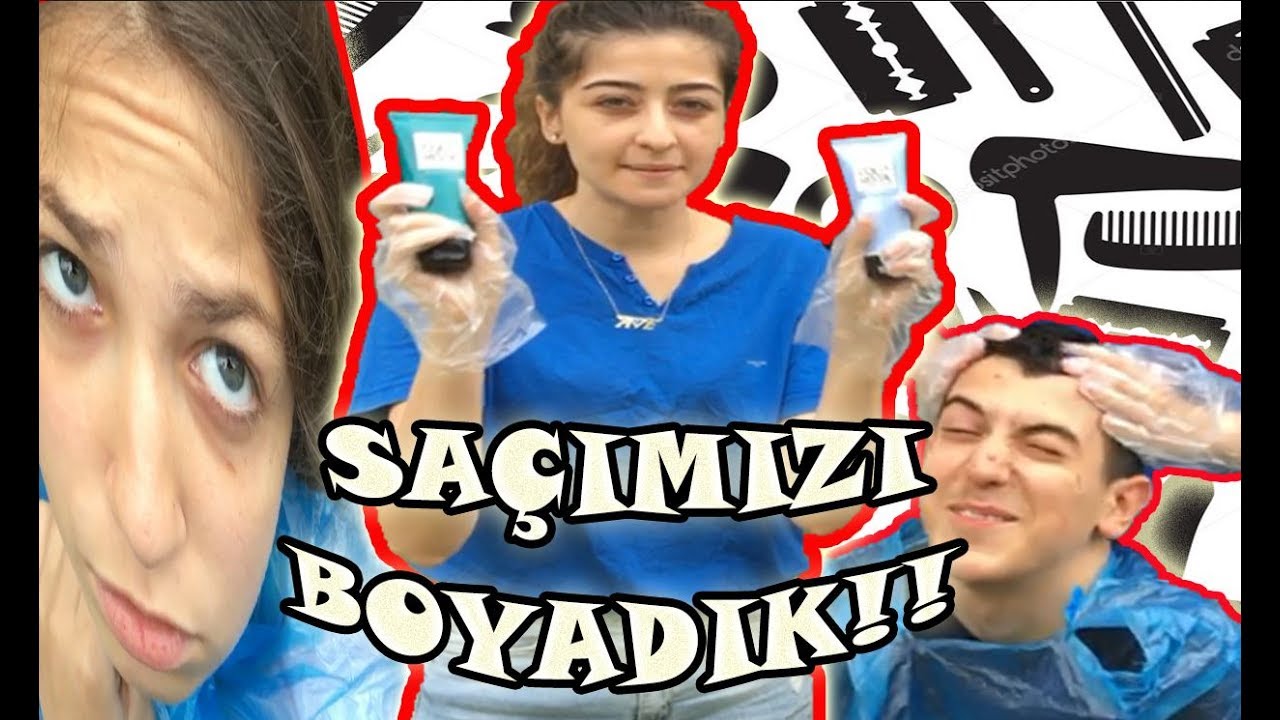 ÇILGINLIK YAPIP SAÇLARIMIZI MAVİYE BOYADIK !!(Loreal Colorista Washout ÇILGINLIK YAPIP SAÇLARIMIZI MAVİYE BOYADIK !!(Loreal Colorista Washout