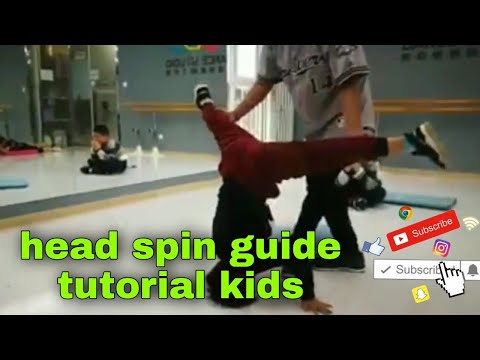 head spin guide tutorial kids practice/artist dumz