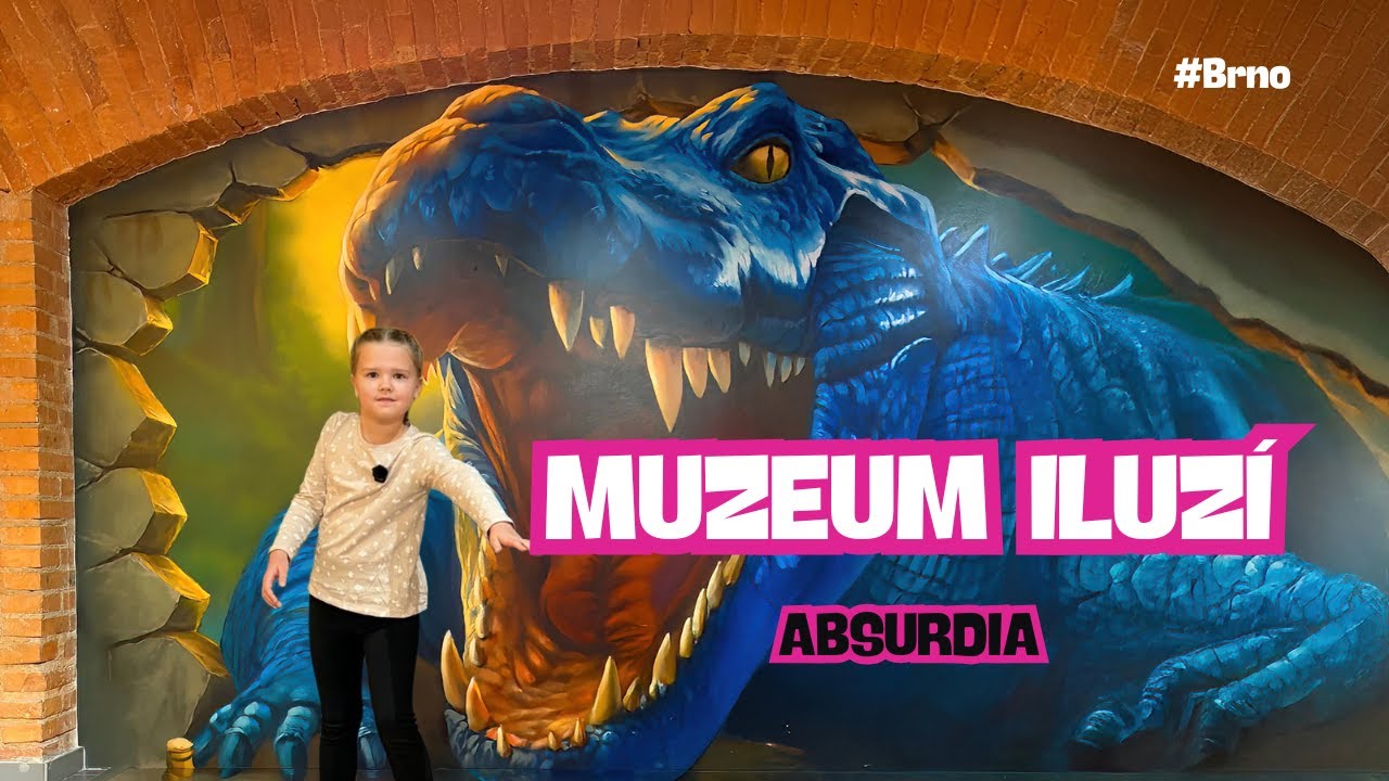 Klaudinka v muzeu iluzí 🎩✨ Svět vzhůru nohama v ABSURDIA Brno!