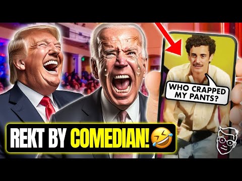 Stand-Up Comedian Goes VIRAL for DESTROYING Joe Biden Staffer LIVE On-Stage | 'Are You R**@**d?' 🤣