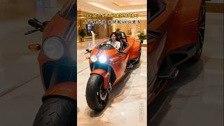 This is a motorcycle with a long electric range #shorts #ytshorts