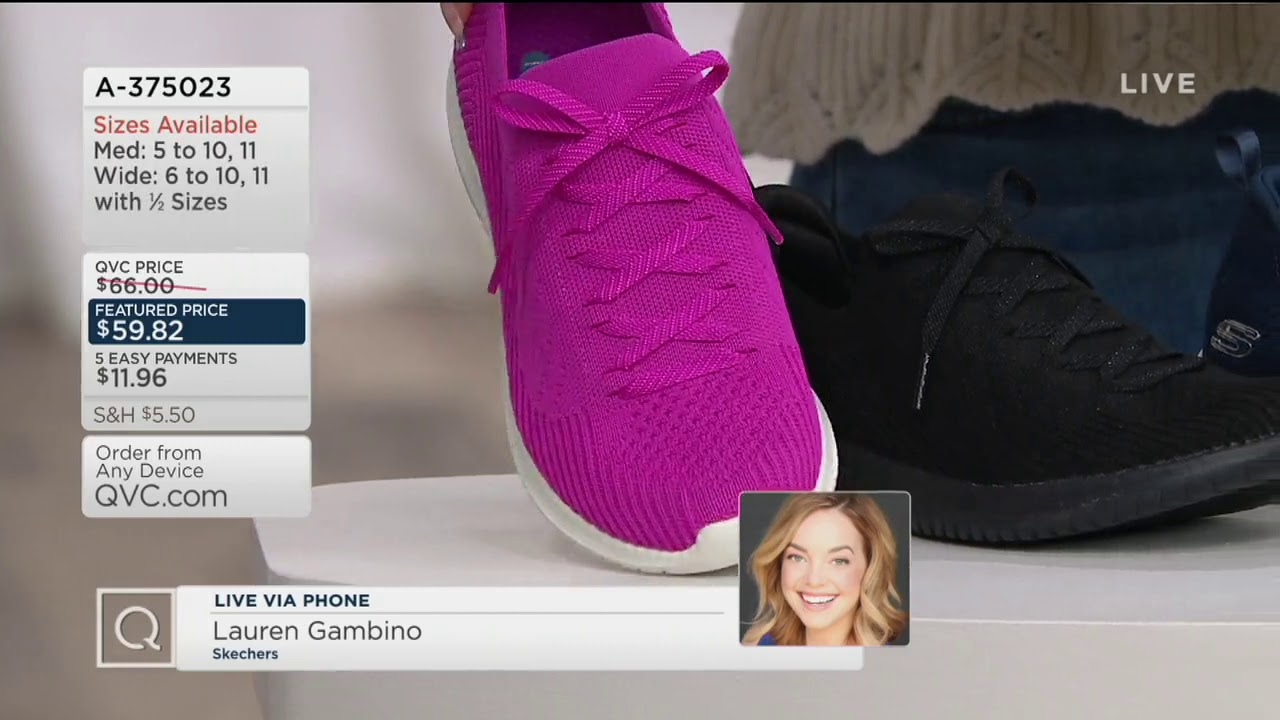 qvc skechers easy pay