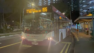 SBS Transit Scania K230UB (Euro 5 Batch 1) SBS8800G on Service 155 at Bus Stop 70181 (➡️ Toa Payoh)