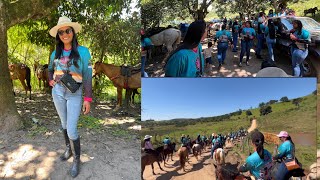 MOSTRANDO UM POUCO DA CAVALGADA DAS MULHERES 2025 EM RAINHA ISABEL-PÉ