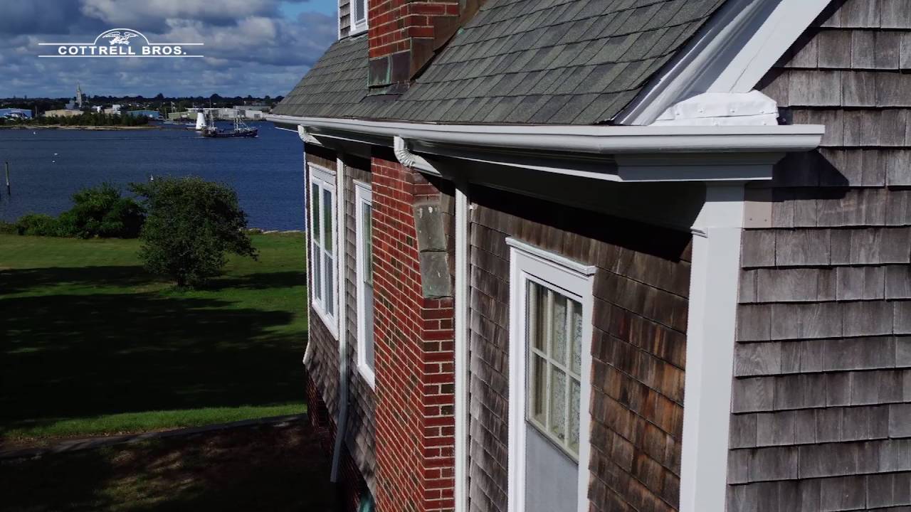 Cottrell Brothers Gutter installation and trim samples YouTube